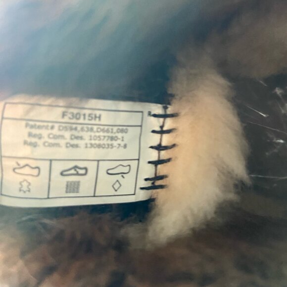 UGG Kensington Leather Fur Cuff Buckle Boots Brown Youth 2 - Picture 8 of 11